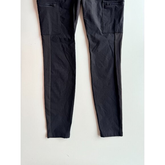 ATHLETA Headland Hybrid Black High Rise Cargo Ankle Leggings, Size 2 - Picture 11 of 15